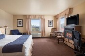 grande cache inn & suites kitchenette room extended stay