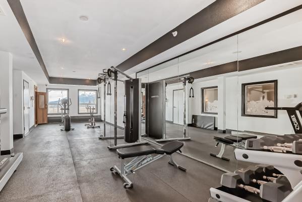 fitness room